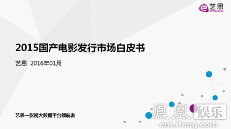 艺恩《2015年国产电影发行市场白皮书》 洞察六大趋势