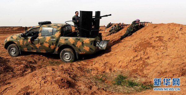 走近叙利亚德鲁兹民兵武装(高清独家组图)|武装