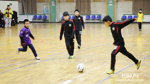 中国足球学校2016年全国五人制足球冬季训练