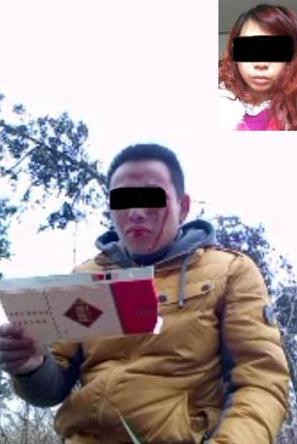 【茶余】下巴打喷嚏打歪男子紧身穿包臀裙美女鸡血涂美女自导1图片
