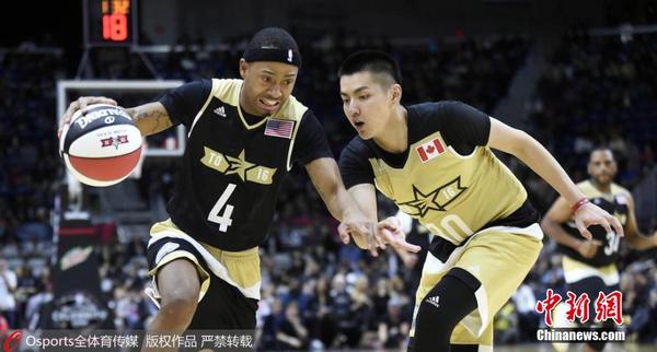 吴亦凡亮相NBA全明星周末名人赛|加拿大|明星