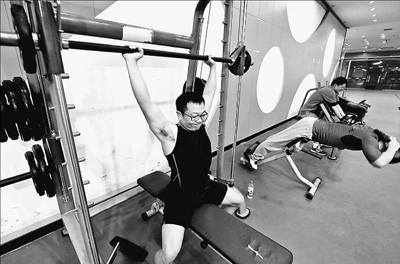 节日去健身|健身|市民