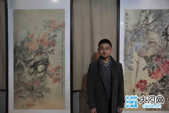 青年画家杨帆先生中国画作品个展在襄城展出|