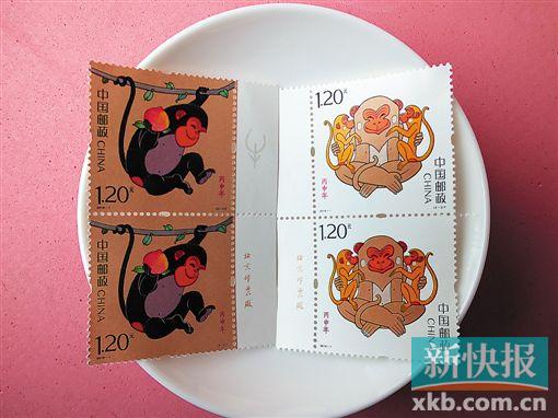 ■2016年1月15日,湖北宜昌,市民珍藏的丙申年猴票。CFP供图