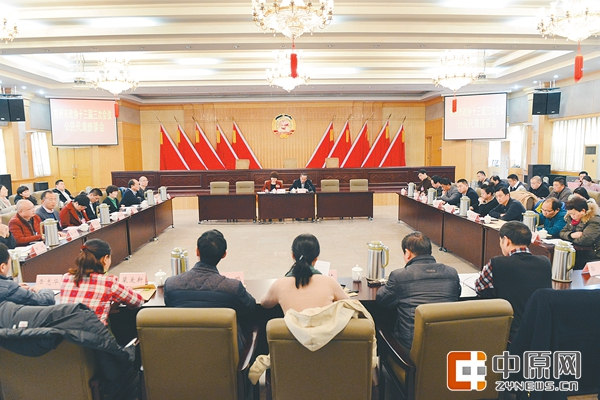 郑州两会:市政协十三届三次会议公民代表座谈