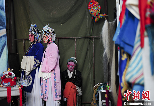 山东梆子下乡赶集送大戏|剧目|剧团