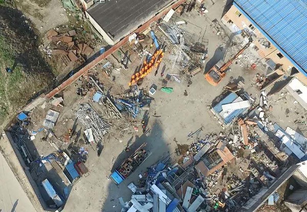 拆违现场（航拍）