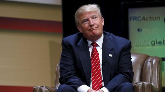 图为特朗普参加竞选活动。资料图片