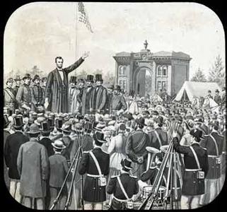 林肯在葛底斯堡的演说(图片源于网络)