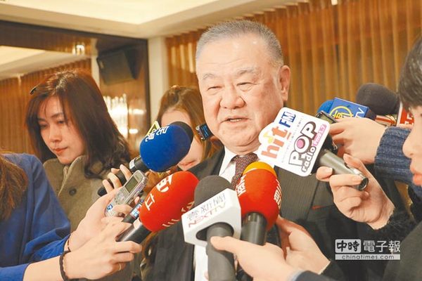 工商协进会理事长林伯丰。(图片来源:台湾《中时电子报》)