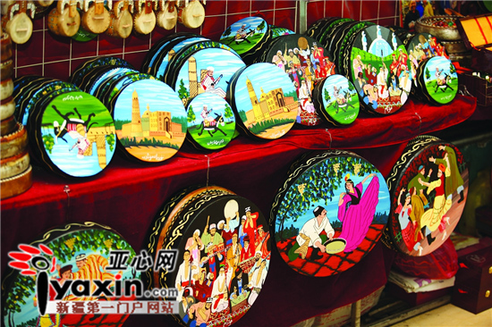 新疆最具旅游纪念意义的民族特色乐器十二木卡姆手鼓