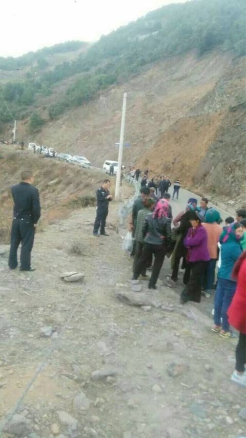 事发现场。受访者供图