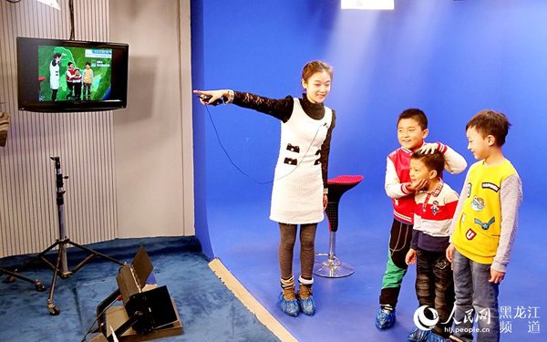 世界气象日百名儿童到黑龙江省气象服务中心