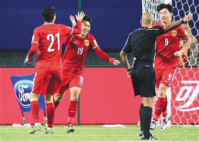 国足4:0胜马尔代夫|中国队|姜宁