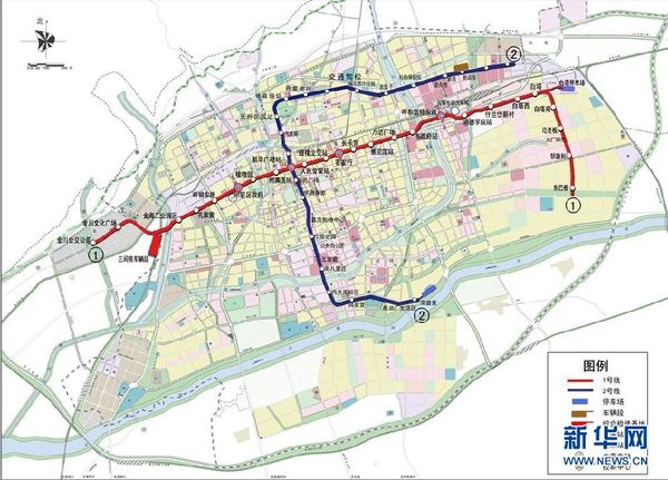 呼和浩特地铁全面开工 8个站点主体结构计划5月开建