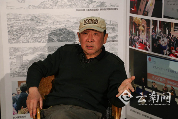 李昆武接受云南网记者采访