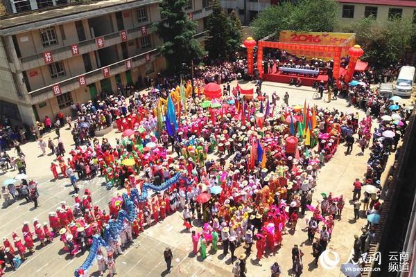 庙会开幕式 人民网 薛丹 摄