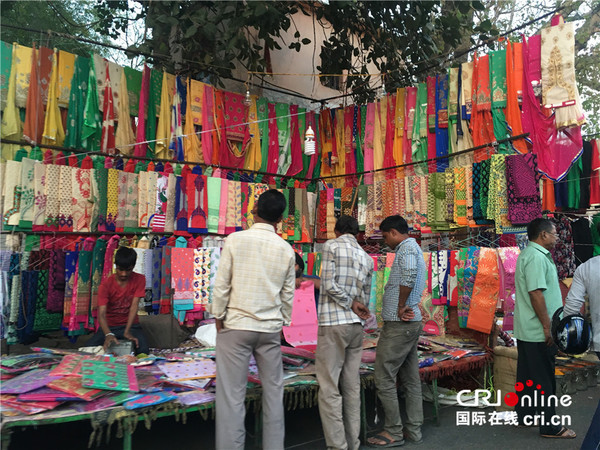 走进印度:印度传统手工艺品市场|印度|新德里