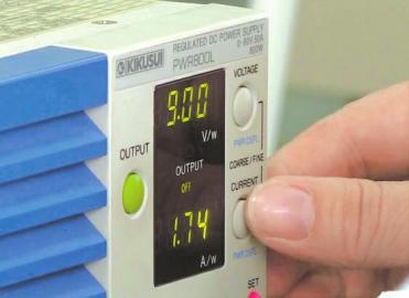 测试包括辐射强度等各项指数。