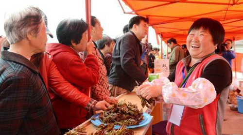 “相约桃花季 贡品椿芽香”香椿文化节