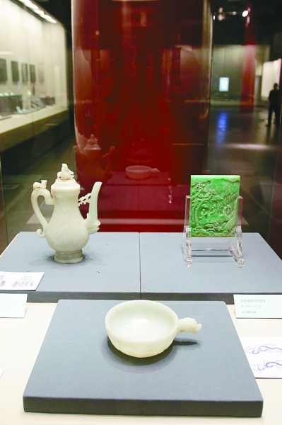 展览现场部分中国古代玉器