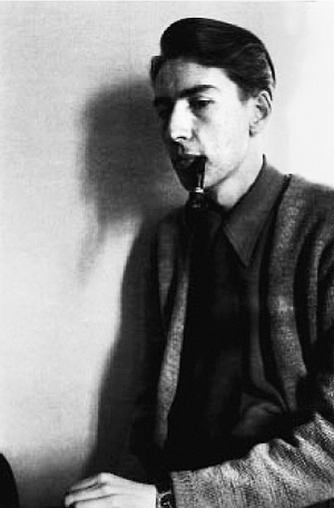 　　诗人托马斯·特朗斯特罗姆，此照片摄于1950年。