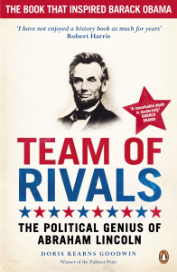 普利策奖得主多丽丝·古德温的林肯传记《对手团队：政治天才林肯》深受奥巴马追捧