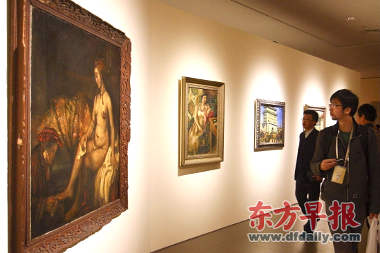 上海美专建校100周年纪念展将于11月17日开幕，展出师生美术作品150件。早报记者 高剑平 图
