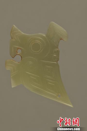 玉鹦鹉。　陕西考古研究院　摄