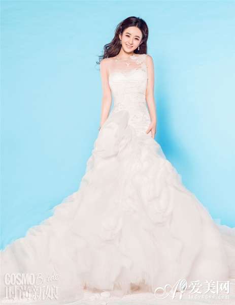 女神扎堆领证 李小冉领衔<em>女星</em>最美<em>婚纱照</em>盘点