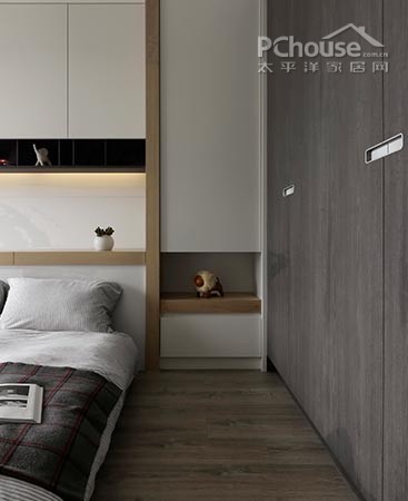 低调而流畅 台湾现代简约复式设计