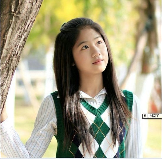 组图:清纯校花池方圆