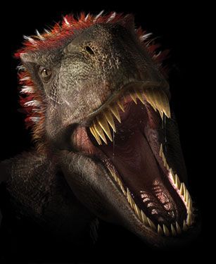 9,暴龙   暴龙(tyrannosaurus)又名霸王龙,可能是有纪录