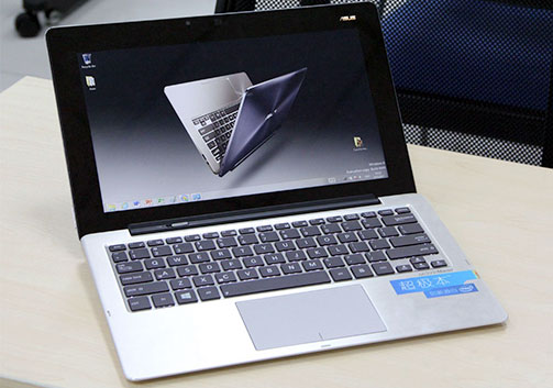 华硕Transformer Book实拍 Win8跨界笔记本