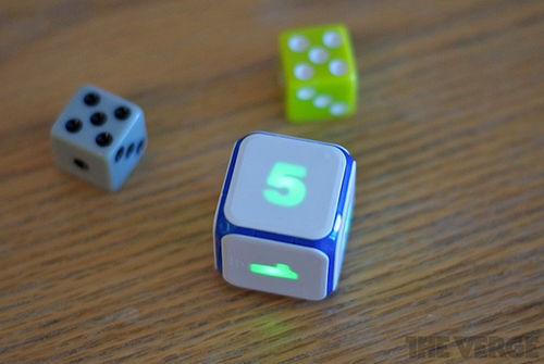 高科技骰子dice 评测:可连接平板控制游戏