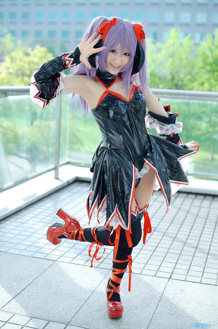 小清新<em>性感萌妹子</em> 《初音未来》礼服COS_游戏