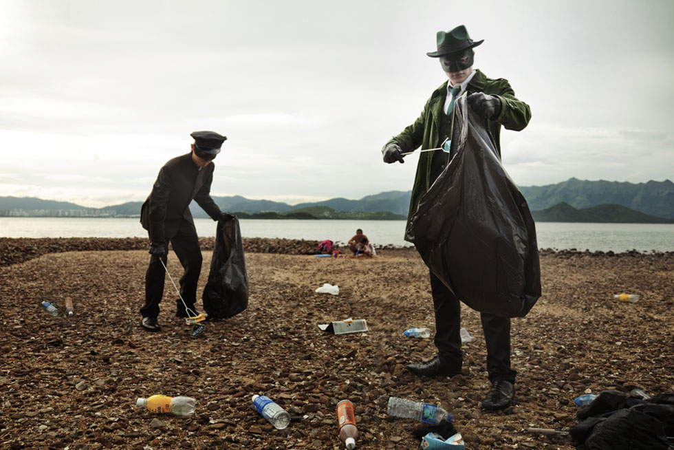 神奇女侠在裸奔?超级英雄在香港的平凡生活[高