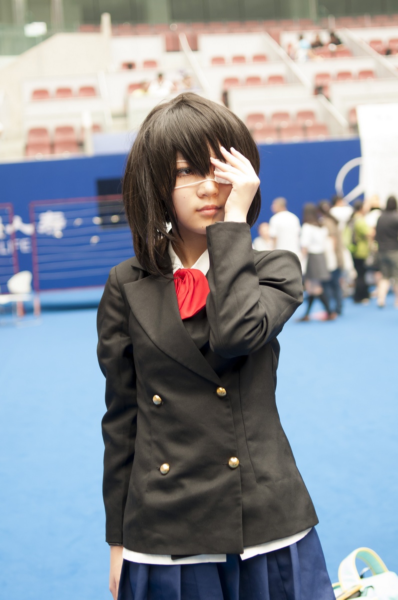 见崎鸣<em>现在</em>也<em>很红</em>啊!<em>妹子</em>有点微笑就好看多了