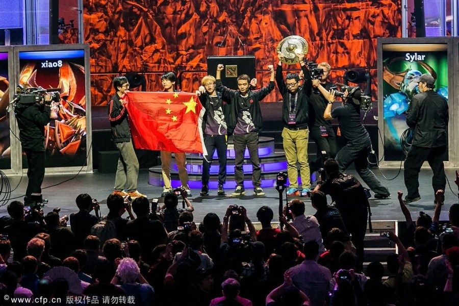 中国战队获世界电竞冠军 5人得奖金3120万元