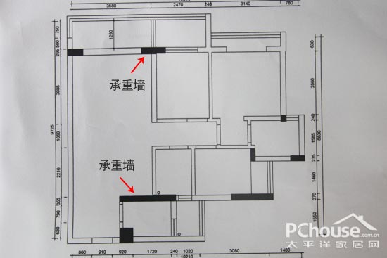 非法拆改:承重墙,配重墙是严厉不允许拆除的,这会大大影响居住结构