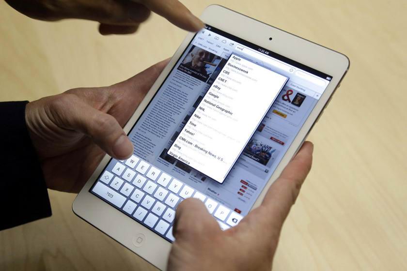 苹果正式发布迷你版iPad 不适合用来玩游戏