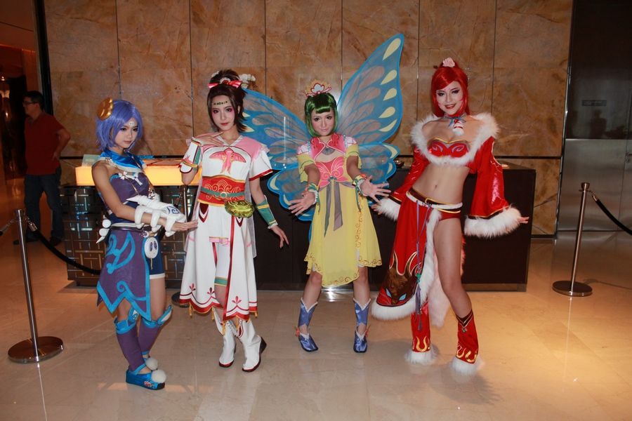 《梦幻西游2》2013发布会现场照片