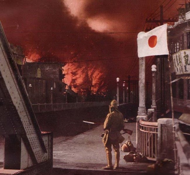 1937年日本人口_回首硝烟 精选珍贵抗日战争老照片