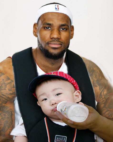 nba球星恶搞p图[nba球星搞笑gif]