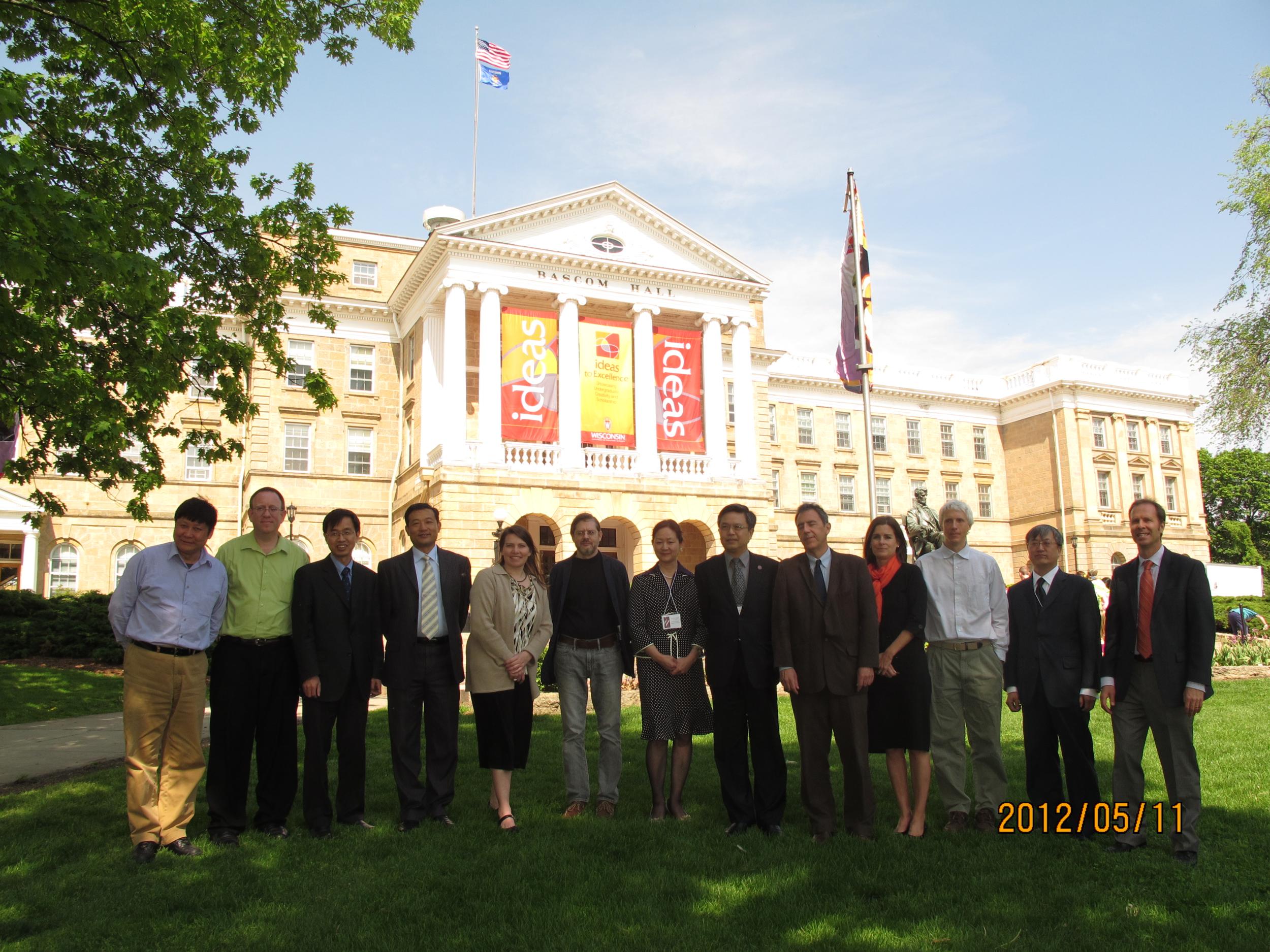 南开大学代表团访问美国天普大学