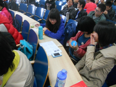 信息科学技术学院学生举办<em>女生节</em>微愿望<em>活动</em>