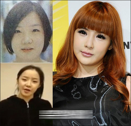 2ne1朴春出道前坑爹街拍曝光 整容与否一看便知(图)