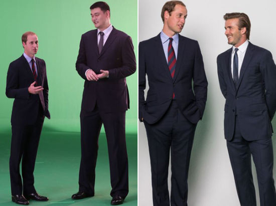 姚明邀小贝 威廉王子助阵 拍摄宣传片抵制杀戮_娱乐频道_凤凰网