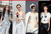 近期，在全球时尚风尚标的四大时装周中有14位华人女明星亮相，李小璐，范冰冰，姚晨张雨绮等，众女星争奇斗艳，成为国内观众热议的焦点。范爷的混搭风虽然遭受到了一些争议但最终还是受到了大家一惯的追捧，反之一直在时装周中受到大家好评的霍思燕这次的一袭“黑衣”却遭到了大家的炮轰，令大家眼球一亮的新焦点便是李小璐，宛如花瓣的小礼服加上她自身独有的甜美笑容让她在巴黎的亮相十分令人难忘，下面就看看编辑为大家的总结吧。