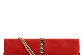 Valentino最新推出的49款2012春夏系列手袋是否让你心水无限呢？集合了经典的华伦天奴红以及高贵百搭的纯白、裸色，整个系列的手袋以最简洁的款式加上能彰显气质的镂空花纹、蕾丝元素，以及大受欢迎的帅气金属铆钉。设计师完全将高贵优雅与特立独行融会贯通于这些新季美包之中。 
